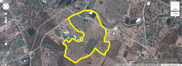 53 Rai of Land for Sale in Nam Phrae