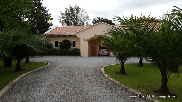 Exclusive Mediterranean Style Villa on Large Estate