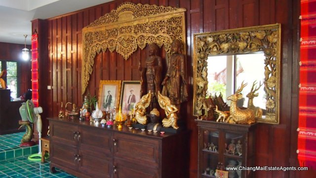 Traditional Lanna Style Home in Modern Moo Baan