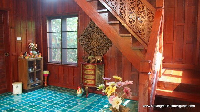 Traditional Lanna Style Home in Modern Moo Baan