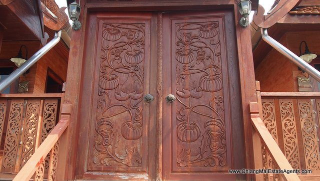 Traditional Lanna Style Home in Modern Moo Baan