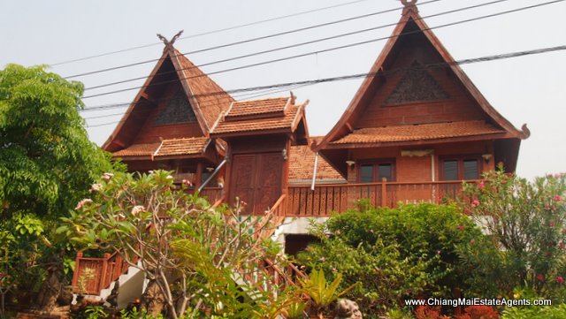 Traditional Lanna Style Home in Modern Moo Baan