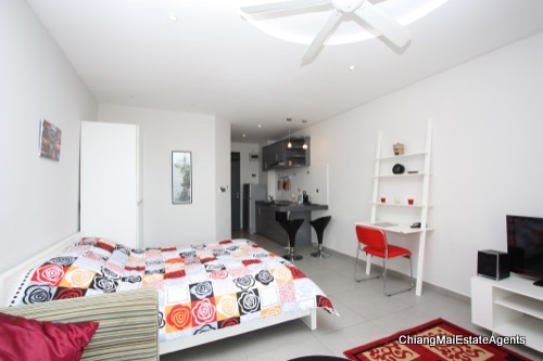 Fully Fitted Studio Condo For Rent